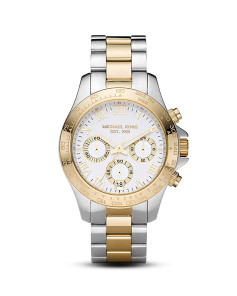 michael kors 4375 watch|Michael Kors two tone watch.